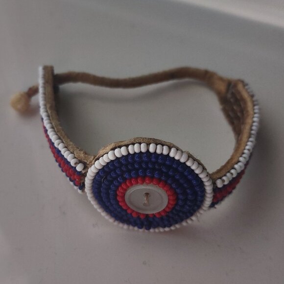 Vintage Masai Beaded bracelet - Picture 4 of 6
